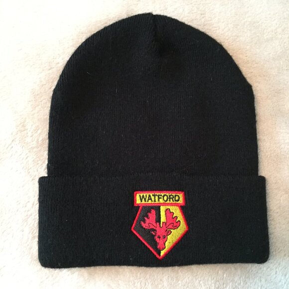 WATFORD FC toque with cuff - Picture 1 of 7